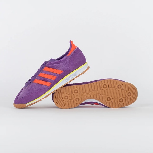 8W - [NEW] Women's adidas SL 72 OG Shoes 'Purple' JI0194 - Picture 5 of 5